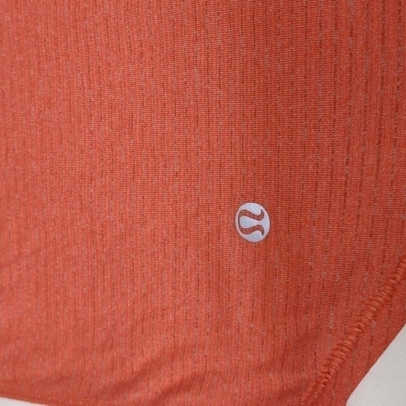 LULULEMON athletica Run Away short sleeve shirt, atomic red, size 6 - Picture 7 of 9